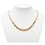 Collana a catena con perle finte placcata oro Gold Chanel Gold D'oro - vista 4