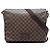 Borsa a tracolla Louis Vuitton Damier Ebene Brooklyn MM Marrone