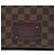 Borsa a tracolla Louis Vuitton Damier Ebene Brooklyn MM Marrone - vista 5