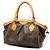Borsa Louis Vuitton Monogram Tivoli PM marrone - vista 2