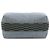 Borsa Vanity Hermès Small Wool Bride A Brac Natte Case in lana blu - vista 3