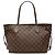 Borsa Tote Neverfull PM in Damier Ebene marrone Louis Vuitton