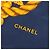 Sciarpa in seta blu Chanel Golden Rope Tassel Grape - vista 2
