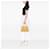 Borsa Prada Saffiano Lux Pyramid Frame gialla Giallo  - vista 6