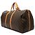 Borsa da viaggio marrone Louis Vuitton Monogram Keepall Bandouliere 60 - vista 2