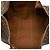 Borsa da viaggio marrone Louis Vuitton Monogram Keepall Bandouliere 60 - vista 4