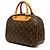 Sac à main Louis Vuitton Monogram Trouville marron - vue 2
