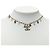 Collana Lucky Charm Chanel CC in ottone argentato e placcato oro con perle finte Argento - vista 6