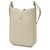 Mini borsa a tracolla verticale Le 5 a 7 in pelle di vitello liscia bianca Saint Laurent Bianco - vista 2