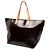 Borsa Tote Louis Vuitton Monogram Vernis Bellevue GM Viola Porpora - vista 2
