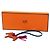 Charm per borsa Hermès Milo Lambskin Grigri Rodeo Orange PM Portachiavi Arancione - vista 5