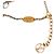 Bracciale Logomania in ottone placcato oro Louis Vuitton Gold D'oro - vista 5
