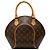 Borsa Louis Vuitton Monogram Ellipse PM Marrone