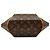 Borsa Louis Vuitton Monogram Ellipse PM Marrone - vista 3