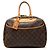 Borsa Louis Vuitton Monogram Deauville marrone