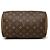 Borsa Boston Louis Vuitton Monogram Speedy 25 marrone - vista 3