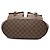 Borsa Tote Louis Vuitton Damier Ebene Manosque GM marrone - vista 3