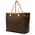 Borsa Tote Louis Vuitton Monogram Neverfull GM marrone - vista 2