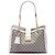 Tote Gucci Medium GG Supreme Padlock beige