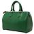 Borsa Boston Louis Vuitton Epi Speedy 25 verde - vista 2