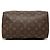 Borsa Boston Louis Vuitton Monogram Speedy 25 marrone - vista 3