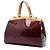 Bolso Louis Vuitton Monogram Vernis Brea MM rojo Roja - vista 2