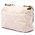 Borsa Chanel 19 Flap in pelle di vitello crochet rosa Large - vista 2