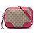 Borsa a tracolla Gucci GG Canvas rossa Bree Rosso