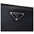 Clutch Wristlet Saffiano nero Prada - vista 5