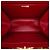 Borsa a tracolla Red Prada Saffiano e City Calf Light Frame Rosso - vista 4