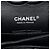 Borsa a Spalla Chanel Medium Classic Chevron Lambskin So Black Double Flap Nero - vista 5