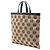 Tote in tela Anagram beige LOEWE - vista 2