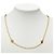 Collana lunga a maglie station con testa di leone placcata oro Chanel CC Gold D'oro - vista 5