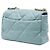 Borsa Chanel 19 in agnello blu grande - vista 2