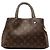 Bolsa Louis Vuitton Monogram Montaigne BB com alça trançada marrom