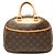 Borsa Louis Vuitton Monogram Trouville marrone