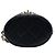 Elegantes Chanel CC Lambskin Vanity Case in Schwarz mit Kette - Ansicht 3