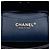 Elegantes Chanel CC Lambskin Vanity Case in Schwarz mit Kette - Ansicht 5