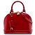 Borsa Louis Vuitton Monogram Vernis Alma BB Rossa Rosso