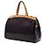 Borsa Louis Vuitton Monogram Vernis Brea MM viola Porpora - vista 2