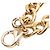 Chanel Coco Double Chain Gürtel mit Strass, Goldbeschichtet Golden - Ansicht 3