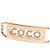 Chanel Coco Double Chain Gürtel mit Strass, Goldbeschichtet Golden - Ansicht 4