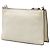 Weiße Prada Glace Calf Etiquette Crossbody-Schultertasche - Ansicht 2