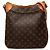 Borsa a tracolla Louis Vuitton Monogram Odeon MM marrone