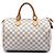 Borsa Boston Louis Vuitton Damier Azur bianca Speedy 30 Bianco