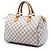 Borsa Boston Louis Vuitton Damier Azur bianca Speedy 30 Bianco - vista 2