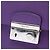 Borsa a tracolla Prada Saffiano Sound Lock viola Porpora - view 5