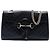 Borsa a tracolla Gucci Medium Guccissima Emily nera Nero