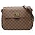 Borsa a tracolla Louis Vuitton Damiere Ebene Marrone Rosebery