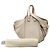Bolsa Hammock em couro de bezerro de grão médio cor Tan LOEWE Camelo - vista 8